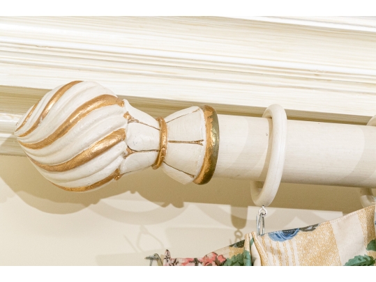 Pair Of Long Luxurious Custom Curtains