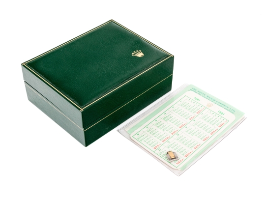 Rolex Vintage Box And Papers And One 14k And Steel Oyster Link For A 6719