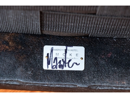 Pair Of Custom Upholstered Queen Anne Style Armchairs With Associated Ottoman