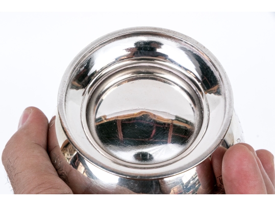 Collection Of Four Silver Plated Footed Bowls