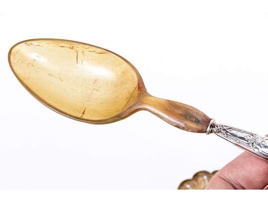 A FIne Group Of Serving Utensils, 18 Pieces