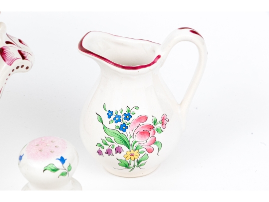 KG Luneville Hand-Painted French Ceramic Serving Wares