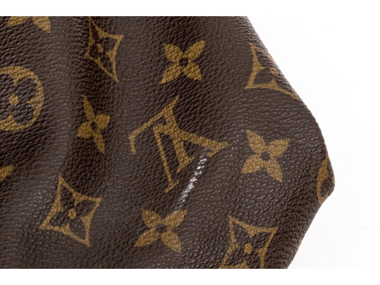 Louis Vuitton Vintage Brown Monogram Leather And Coated Canvas 