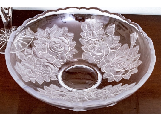 Decorative Assortment Of Glass Table Wares