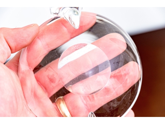 Collection Of Crystal & Glass Serving And Decorating Wares, Including Orrefors And Lalique