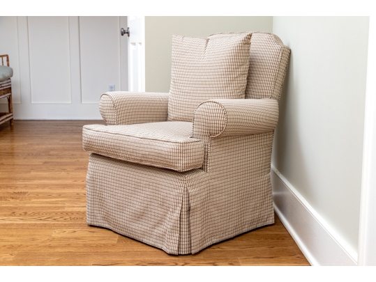 Stylish Upholstered Accent Armchair