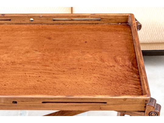 Chinese Fantastic Console Tray Top Collapsible Table