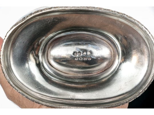 Antique English Victorian Silverplate Nautilus Spoon Warmer