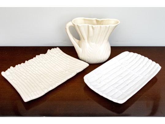 Three Ceramic Serving Wares Including Williams-Sonoma And Crate & Barrel