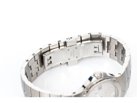 Movado Stainless Steel 27mm Sport Edition Quartz Bracelet Watch, Silver Dial