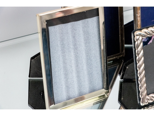 Group Of Sterling And Silvered Picture Frames