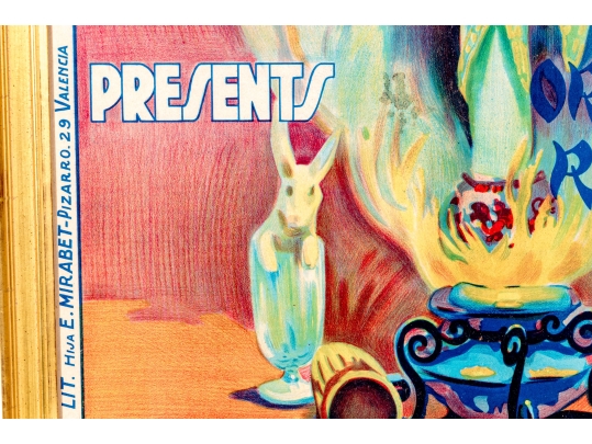 Lithograph Poster For 