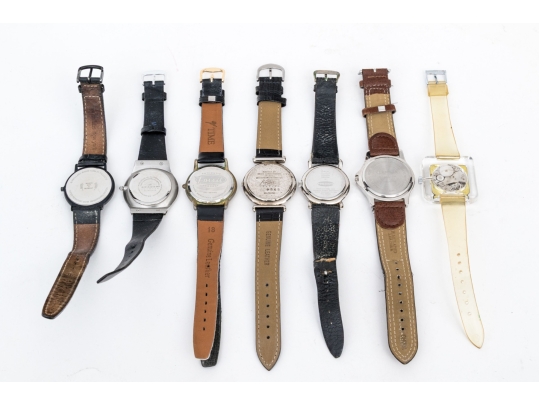 Collection Of Assorted Fashion Watches, Including Skagen