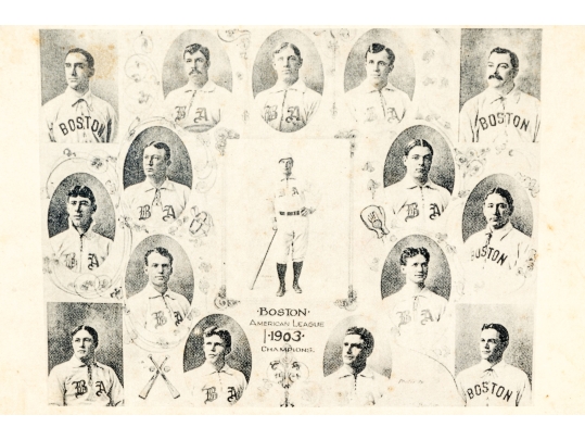 Collection Of Four Antique And Vintage Major League Baseball Posters With 1951 Pennant Poster