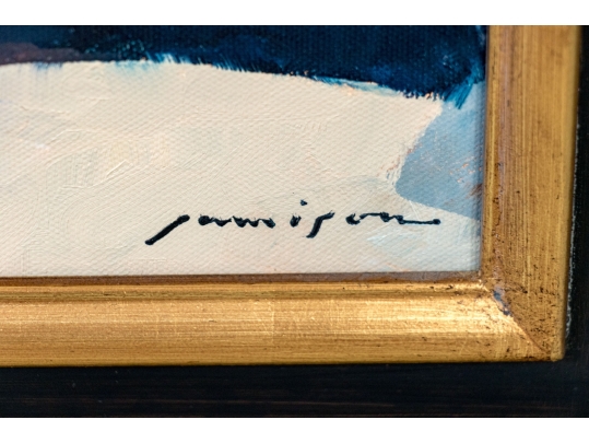 Jeff Jamison (American [SC], B. 1958) “Somewhere In The City” Oil On Canvas, 2018