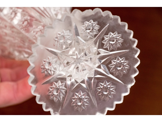 Collection Of ABC Glass Serving Wares