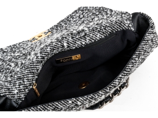 Chanel Small Tweed 19 Flap Bag