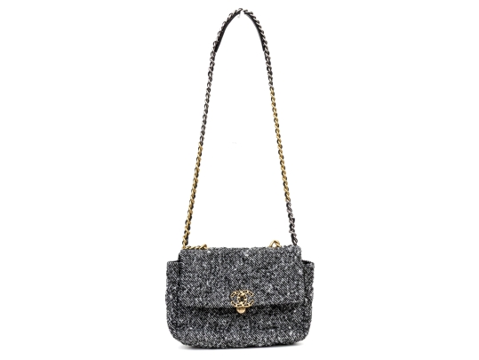 Chanel Small Tweed 19 Flap Bag
