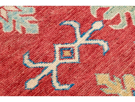 HAND KNOTTED ROOM SIZE PAKISTAN KAZAK WOOL CARPET - Apx. 9 X 12, NEW