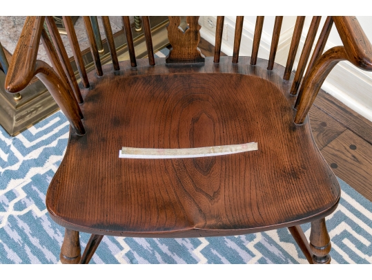 Antique Oak Windsor Armchair