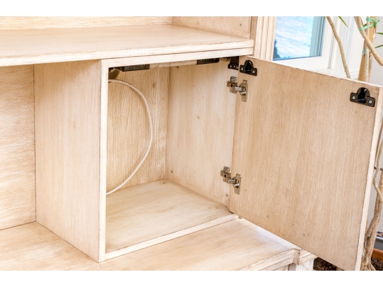 Impressive Transitional Entertainment Hutch