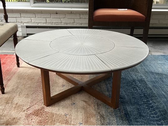 Mid Century Round Coffee Table