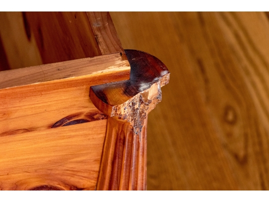 Quality Handcrafted Maple And Cedar Lined Storage Trunk