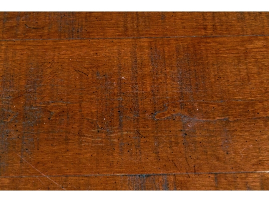 Handsome 8' Plank Top Rustic Dining Table - With Leaf