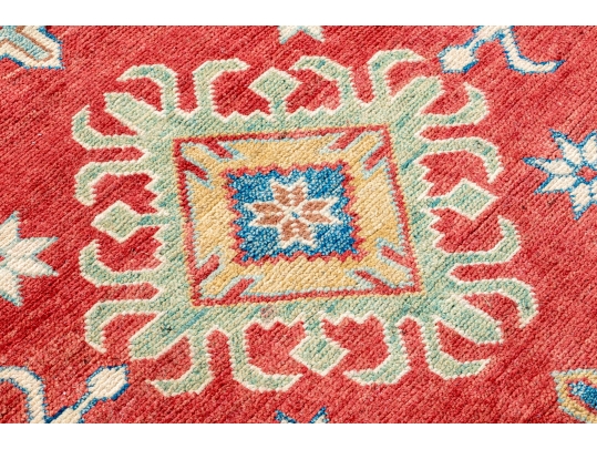 HAND KNOTTED ROOM SIZE PAKISTAN KAZAK WOOL CARPET - Apx. 9 X 12, NEW