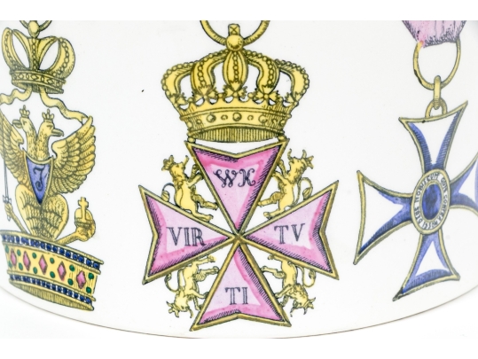 Vintage Fornasetti Ceramic Cannister