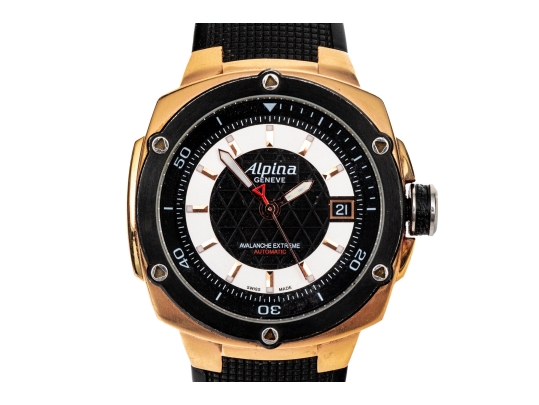 Alpina Avalanche Extreme Automatic Wristwatch, Rubber Strap