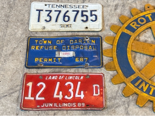 Signs & License Plates Collection