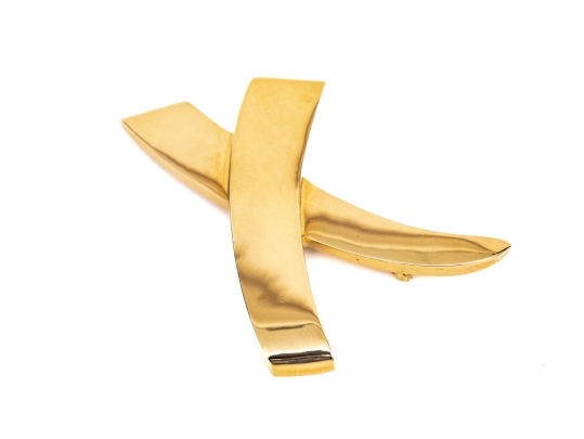 Tiffany & Co. 18k Yellow Gold Paloma PIcasso Iconic Jumbo Graffiti 