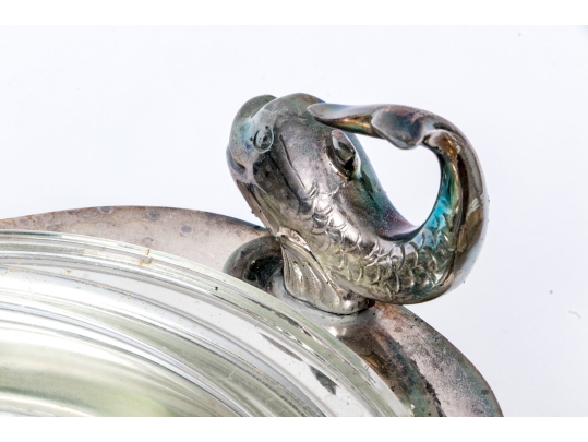 Collection Of Silver Plated Serving Ware, Including English Silver Mfg. Co. 