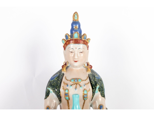 Vintage Chinese Porcelain Guanyin Figure