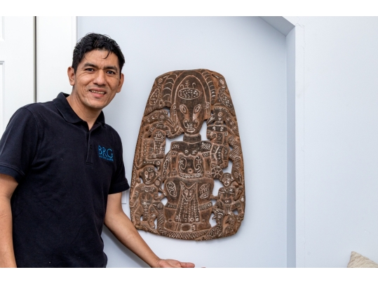 Keram River Plaque, Original Price $400