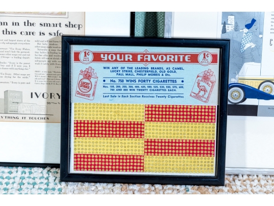 Collection Of Five Framed Works