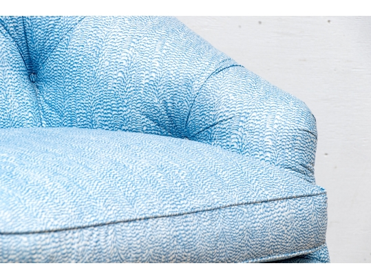 Custom Upholstered Tub Back Armchair