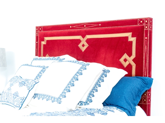 Queen Sized Custom Upholstered Headboard