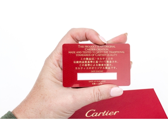 Cartier Black Leather Address Book And Notepad Holder, Boxed