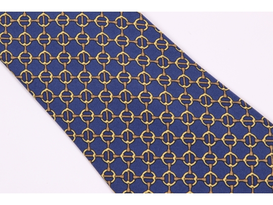 Hermes Silk Mens Neck Tie, Made In France