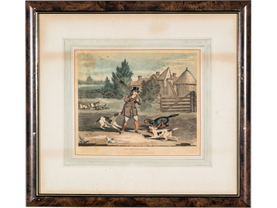 Two English 19th Century Color Prints