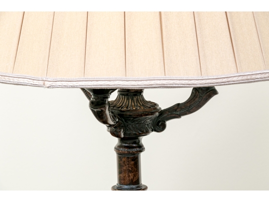 Handsome Candelabra Form Floor Lamp