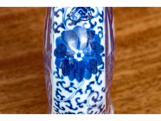 Two Chinese Blue And White Porcelain Wares