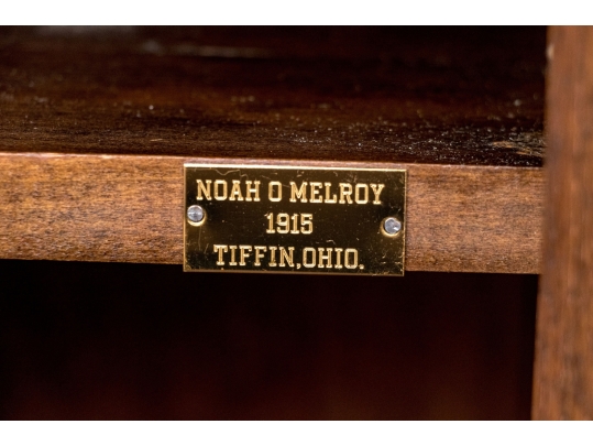 Antique Arts & Crafts Oak Cellarette