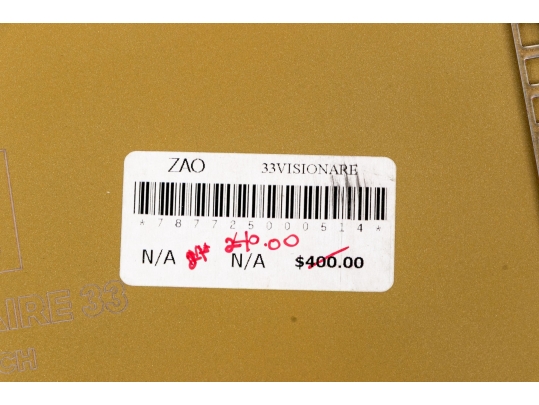 Visionaire 33: Touch, To Celebrate Fendi's 75th Anniversary, Boxed