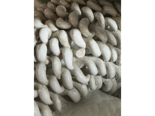 Adorable Large Mid Century Italian Majolica Poodle