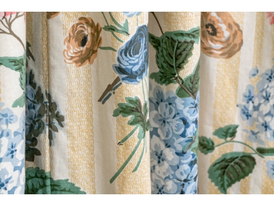 Pair Of Long Luxurious Custom Curtains