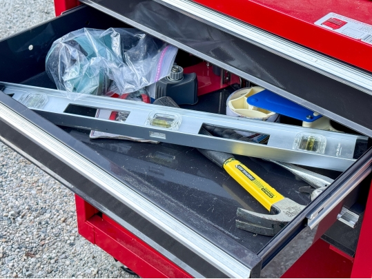 Homak Red Metal Tool Cabinet