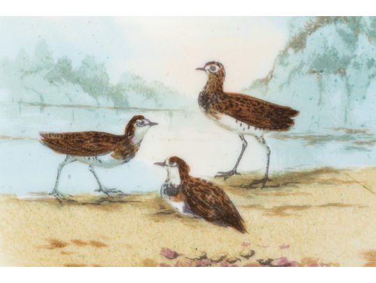 Set Of 11 French, Theodore Haviland Limoge Dishes, Signed